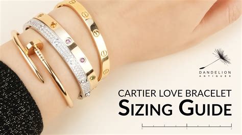 size cartier bracelet|what size cartier love bracelet.